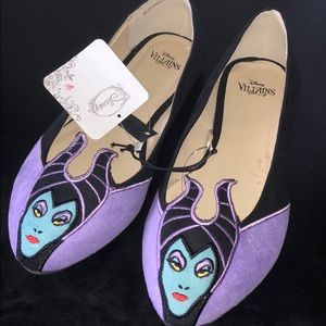 Maleficient Disney Flats